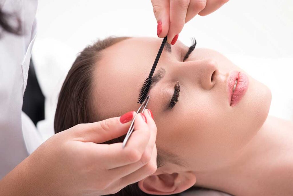 Aesthetician photo from Adobe Stock